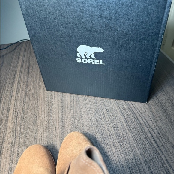 Sorel Women's Cate Pull on Brown Boot waterproof suede, size 8.5 - Picture 5 of 8